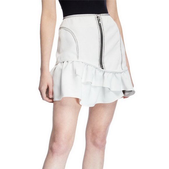 NWT Opening Ceremony Mini Skirt White US 10